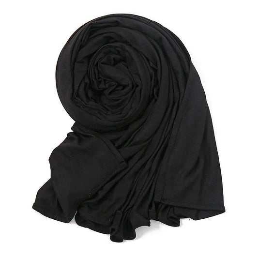 Jersey Hijab | Kopftuch Schwarz